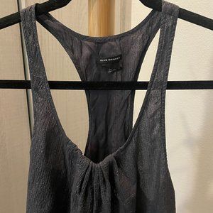 Club Monaco Gray Shimmer Tank - Size Small